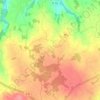 Mappa topografica Kermarc, altitudine, rilievo