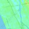 Mappa topografica Edassery, altitudine, rilievo