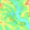Mappa topografica Hirbach, altitudine, rilievo