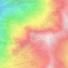 Mappa topografica Vordere Schöntaufspitze, altitudine, rilievo