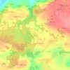 Mappa topografica La Filiais, altitudine, rilievo
