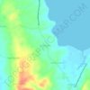 Mappa topografica Salvacion, altitudine, rilievo