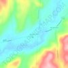 Mappa topografica Robinson Corners, altitudine, rilievo