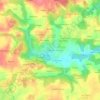 Mappa topografica Toulbouillen, altitudine, rilievo