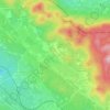 Mappa topografica Sales / Salež, altitudine, rilievo