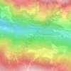 Mappa topografica Le Petit Carrey, altitudine, rilievo