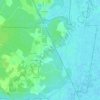 Mappa topografica La Mothe, altitudine, rilievo