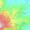 Mappa topografica Capriglio, altitudine, rilievo