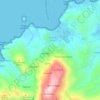 Mappa topografica Papias, altitudine, rilievo