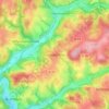 Mappa topografica Schmitzhöhe, altitudine, rilievo