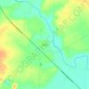 Mappa topografica Hobson, altitudine, rilievo