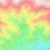 Mappa topografica El Carmen de Nazareth, altitudine, rilievo