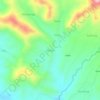 Mappa topografica Norba, altitudine, rilievo