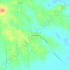 Mappa topografica Morris Chapel, altitudine, rilievo