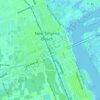 Mappa topografica New Smyrna (freight), altitudine, rilievo