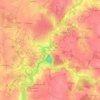 Mappa topografica La Trottinière, altitudine, rilievo