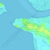 Mappa topografica Le Grand Fief Chagnaud, altitudine, rilievo