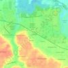 Mappa topografica Johnstown, altitudine, rilievo