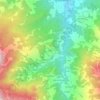 Mappa topografica Prelo, altitudine, rilievo