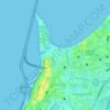 Mappa topografica M.I.G Adarsh Nagar, altitudine, rilievo