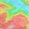Mappa topografica Dörnich, altitudine, rilievo