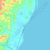 Mappa topografica Maslog, altitudine, rilievo