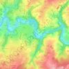 Mappa topografica Piot, altitudine, rilievo