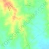 Mappa topografica San Luis, altitudine, rilievo