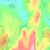 Mappa topografica Colton Hollow, altitudine, rilievo