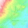 Mappa topografica Tugaya, altitudine, rilievo
