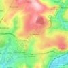 Mappa topografica Scouthead, altitudine, rilievo