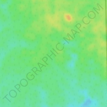 Mappa topografica Colombia, altitudine, rilievo