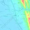 Mappa topografica San Nicolas Norte, altitudine, rilievo