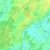 Mappa topografica Westrum, altitudine, rilievo