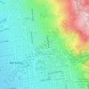 Mappa topografica Holy Hill, altitudine, rilievo