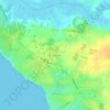 Mappa topografica La Girardière, altitudine, rilievo