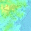 Mappa topografica Marlais, altitudine, rilievo