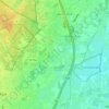Mappa topografica Vemde, altitudine, rilievo