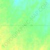 Mappa topografica Woods, altitudine, rilievo