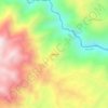 Mappa topografica Delicias, altitudine, rilievo