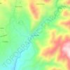 Mappa topografica San Aurelio, altitudine, rilievo