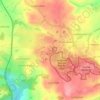 Mappa topografica Le Puy du Fou, altitudine, rilievo
