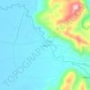Mappa topografica Laligan, altitudine, rilievo