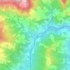 Mappa topografica Marano sul Reno, altitudine, rilievo