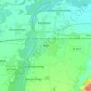 Mappa topografica Rain, altitudine, rilievo