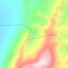 Mappa topografica Barranquilla, altitudine, rilievo