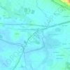 Mappa topografica La Haie Ferrière, altitudine, rilievo