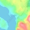 Mappa topografica Aultbea, altitudine, rilievo