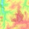 Mappa topografica Walincourt, altitudine, rilievo