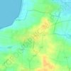 Mappa topografica Nantilly, altitudine, rilievo